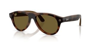 Lunettes de soleil Ray-Ban Meta Aviator 0RW4016/AVIATOR/SUN Havana pour Homme-Femme