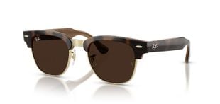 Lunettes de soleil Ray-Ban Meta Clubmaster 0RW7004/CLUBMASTER/TRS Havana pour Homme-Femme