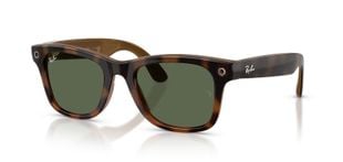 Lunettes de soleil Ray-Ban Meta Carré 0RW4011/WAYFARER/SUN Havana pour Homme-Femme