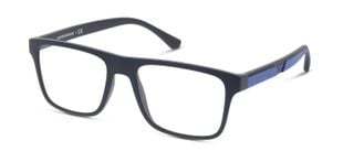 Occhiali da vista Emporio Armani Rettangolari 0EA4115 Blu da Uomo