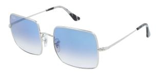 Occhiali da sole Ray-Ban Rettangolari 0RB1971 Argento da Donna