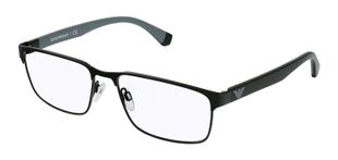 Emporio Armani Brillen Herren 0EA1105 Rechteckig Mattschwarz