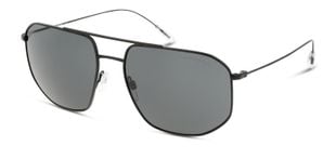 Emporio Armani Rechteckig Sonnenbrillen 0EA2097 Mattschwarz für Herren