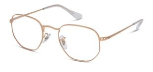 Occhiali da vista Ray-Ban Ovale 0RX6448 Rosa da Uomo-Donna