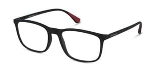 Emporio Armani Rechteckig Brillen 0EA3177 Mattschwarz für Herren