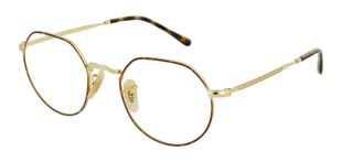 Ray-Ban Rund Brillen 0RX6465 Havana für Damen/Herren