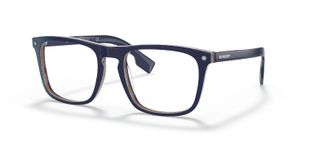 Lunettes de vue Burberry Carré 0BE2340 Bleu pour Homme