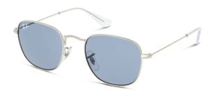 Occhiali da sole Ray-Ban Rettangolari 0RJ9557S Argento da Bambino