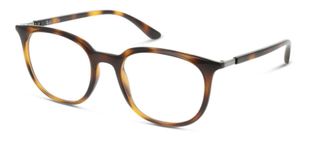 Ray-Ban Brillen Herr-Dame 0RX7190 Rechteckig Havana