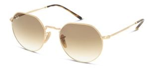 Occhiali da sole Uomo-Donna Ray-Ban 0RB3565 Ovale Oro