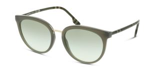 Lunettes de soleil Burberry Ovale 0BE4316 Vert pour Femme