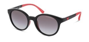 Lunettes de soleil Enfant Emporio Armani 0EA4185 Ronde Noir