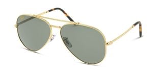 Lunettes de soleil Ray-Ban Aviator 0RB3625 Doré pour Homme-Femme