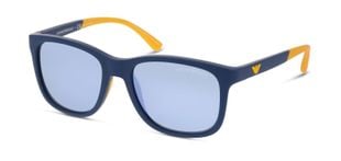 Lunettes de soleil Enfant Emporio Armani 0EA4184 Rectangle Bleu