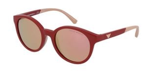 Lunettes de soleil Enfant Emporio Armani 0EA4185 Ronde Rouge