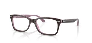 Occhiali da vista Ray-Ban Rettangolari 0RX5428 Nero da Uomo-Donna