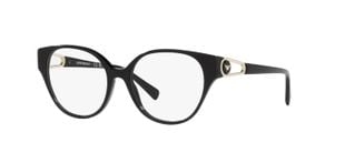 Lunettes de vue Emporio Armani Ronde 0EA3211 Noir pour Femme