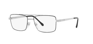 Sferoflex Quadratisch Brillen 0SF2296 Sillber für Herren