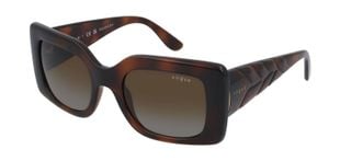 Occhiali da sole Vogue Rettangolari 0VO5481S Marrone da Donna