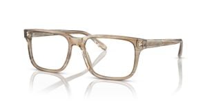 Lunettes de vue Emporio Armani Rectangle 0EA3218 Marron pour Homme