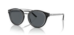 Occhiali da sole Ralph Lauren Rotonda 0RL8210 Nero da Uomo
