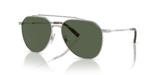 Lunettes de soleil Dolce & Gabbana Aviator 0DG2296 Argenté pour Homme