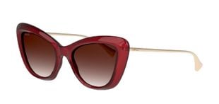 Unofficial Schmetterling Sonnenbrillen 0UO6164 Rosa für Damen