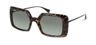 Lunettes de soleil Unofficial Rectangle 0UO6166 Ecaille pour Femme
