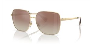 Ralph Sonnenbrillen Herr-Dame 0RA4142 Quadratisch Gold