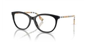 Lunettes de vue Burberry Ovale 0BE2389 Noir pour Femme
