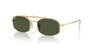 Ray-Ban Oval Sonnenbrillen 0RB3719 Gold für Damen/Herren