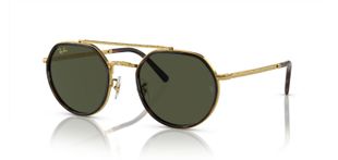 Occhiali da sole Uomo-Donna Ray-Ban 0RB3765 Rotonda Oro