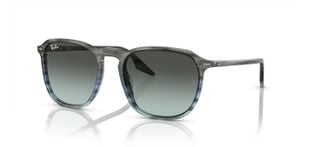 Lunettes de soleil Ray-Ban Carré 0RB2203 Gris pour Homme-Femme
