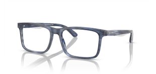 Emporio Armani Rechteckig Brillen 0EA3227 Blau für Herren