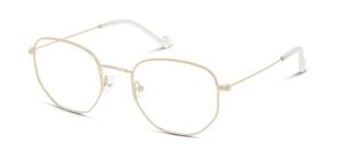 Lunettes de vue Unofficial Rectangle UNOF0444 Beige pour Femme