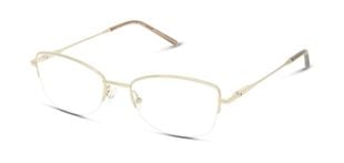 DbyD Rechteckig Brillen DBOF7003 Gold für Damen