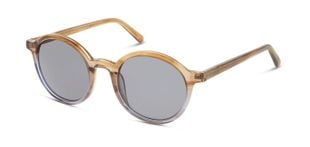 DbyD Rund Sonnenbrillen DBSU5010P Braun für Damen/Herren