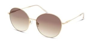 DbyD Rund Sonnenbrillen DBSF7001 Gold für Damen/Herren