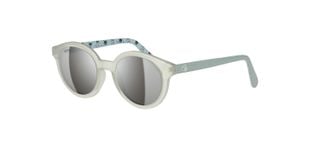 Lunettes de soleil Unofficial Ronde UNSJ0002 Vert pour Enfant