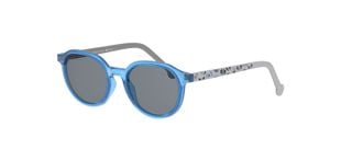 Unofficial Rund Sonnenbrillen UNSK0039 Blau für Kinder