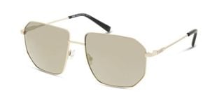 Lunettes de soleil Unofficial Rectangle UNSM0133 Doré pour Homme
