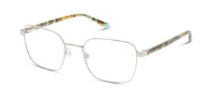 Lunettes de vue Unofficial Rectangle UNOF0393 Argenté pour Femme