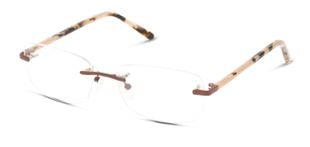 DbyD Oval Brillen DBOF5031 Havana für Damen