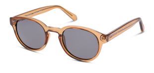 Lunettes de soleil DbyD Ovale DBSU9010P Marron pour Homme-Femme