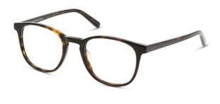 DbyD Rechteckig Brillen DBOM5043 Havana für Herren