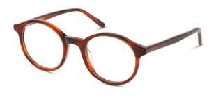 Lunettes de vue DbyD Ronde DBOF5033 Marron pour Femme