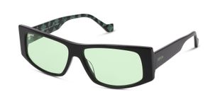 Unofficial Sonnenbrillen Herr-Dame UNSU0145 Rechteckig Schwarz