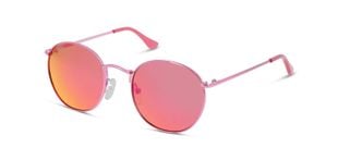 Lunettes de soleil Unofficial Ronde UNST0006P Rose pour Enfant