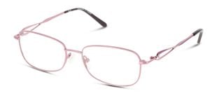 Lunettes de vue DbyD Rectangle DBOF9004 Rose pour Femme