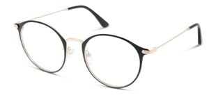 Lunettes de vue Unofficial Ronde UNOF0103 Noir pour Femme